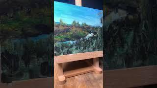 Oil painting steps 