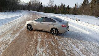 LADA Vesta,,, без ESP ОПАСНО ?!?!?! Пробуем !!!