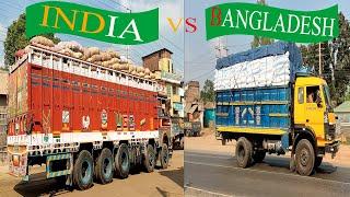 Indian heavy load duty truck Driving  | Heavy Load Truck India Bangladesh Performance | Truck Horn