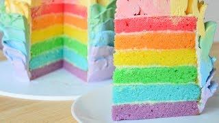 Радужный торт  Радужный CandyBar  Rainbow cake