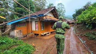 BETAH BANGET !! SUASANA PAGI HARI INI DI PERKAMPUNGAN DI PEGUNUNGAN PELOSOK GARUT