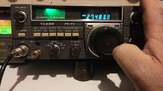 decametrique old school yaesu ft 77