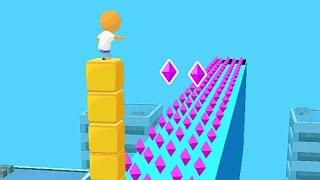 Cube surfer game