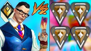 #1 Radiant Chamber VS 4 Bronze! - INSANE NEW AGENT