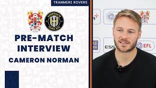 Pre-Match | Cameron Norman emphasises fans’ support ahead of Harrogate tie