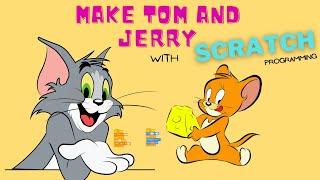 How to make a Tom and Jerry game in Scratch | Scratch programming