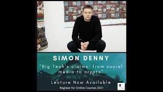 Simon Denny - "Big Tech's Claims from Social Media to Crypto" - 2.18.2021