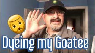 Watch me Dye my Goatee - Just for Men