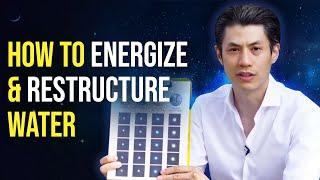 How To Energize and Restructure Water with Qi Coil™️ PEMF Device