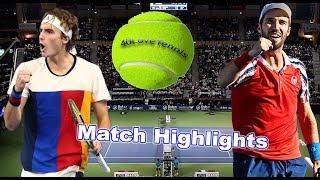 Stefanos Tsitsipas vs Mikhail Kukushkin - DUBAI DUTY FREE 2018  Round 1