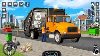 Trash Truck Games Simulator 3D Android [Game Play]