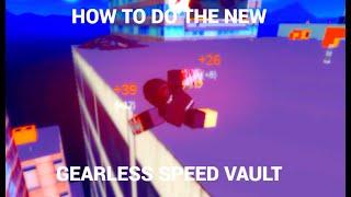 The new way to do gearless dash!  (using downshift) / Roblox Parkour