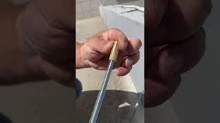 Testing the brass anchor \ Тестируем анкер латунный