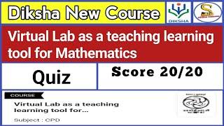 Virtual Lab as a teaching learning tool for Mathematics Quiz Answers | Sana Online Classes