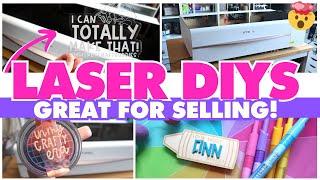 Easy Laser DIYs you can also sell for a profit!  xTool P2 CO2 Laser Machine Projects