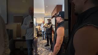 Arnold Barboza Jr was pressing Teofimo Lopez 