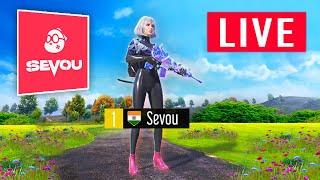 SEVOU LIVE  with @notzetti   PUBG MOBILE