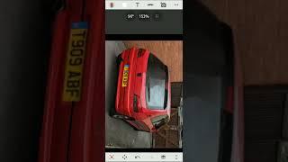 Peugeot 906 1995 e Peugeot 305 306 2015 Vermelha