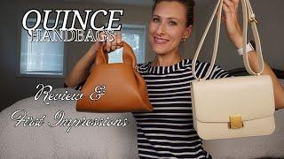 Quince Handbag Review | Leather Box Bag & Trapeze Crossbody | Polene & Celine Alternative?