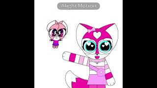 Fake Collab With @Basically_cupcakebella2368 | #PINKYHEARTTHEFOX