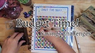 Husband & Wife Separate Budgets • Budget with Me • Paying Debt with Savings Challenges