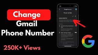 How to Change Gmail Phone Number in Mobile (Quick & Easy)