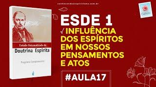 Aula 17 - ESDE 1 - Influência dos Espíritos em nossos pensamentos e atos.