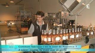 Comment fabrique-t-on le rosé de Provence ?