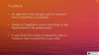 What is TrustRank and How it Ranks Your Website