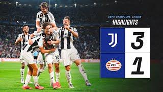 HIGHLIGHTS UCL | Juventus 3-1 PSV | Yildiz, McKennie & Nico's Goal