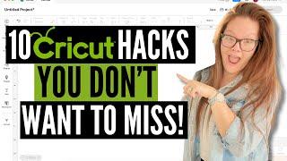 Revealing 10 Secret Cricut Hacks!