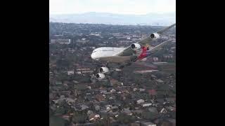 PRO Airliner Lands Like a DREAM Asiana Airlines A380 at LAX Airport!