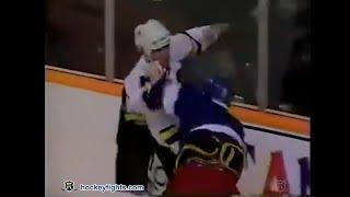 Dave Manson vs Tim Hunter Feb 9, 1995