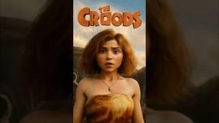The Croods in Real Life Transformation #TheCroods #TheCroodsInRealLife #livingcartoon