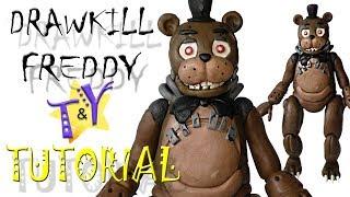 Как слепить Дравкил Фредди из пластилина Туториал Drawkill Freddy from plasticine Tutorial