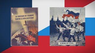 Les Partisans Blancs - French anti-communist song about White Army (+ перевод)