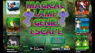 G2R Magical Lamp Genie Escape Walkthrough [Games2Rule]