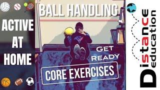 Active At Home: Core Ball Fitness Practice & Test (Remote Learning for PE)