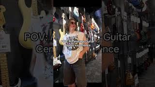 POV: An Average Guitar Center Experience