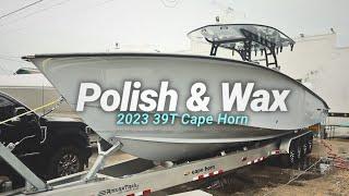 How To Polish & Wax a Boat ( Step by Step )