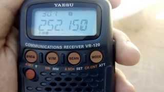 Receiving pirates SATCOM satellite, Yaesu VR-120D, Diamond RH-795, fleetsatcom