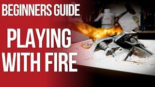 How to make Flame effects for scale models