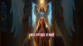 An Angel Appeared to Mary #shorts #bible #biblestories