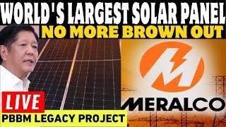 LIVE! PBBM WORLD’S LARGEST SOLAR PANEL NANDITO SA PILIPINAS GRABE! NO MORE BROWN OUT NA!