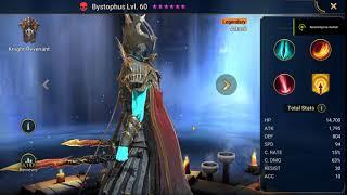 Raid Shadow Legends Hero Showcase Bystophus lv 60