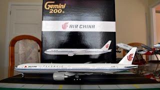 Gemini Jets 1:200 Air China 777-300ER Unboxing and Review