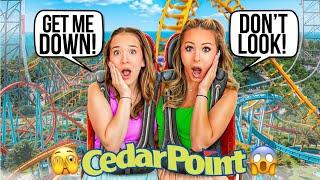WE RODE EVERY RIDE CEDAR POINT 🫣 KAYLA & KALLI
