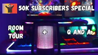 Room Tour + Q and A || 50,000 Subscribers special :) || Tamil LAN Gaming