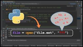 Understanding different File Open Modes in python