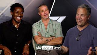 Ted meets Brad Pitt and Damson Idris ️ | F1 The Movie